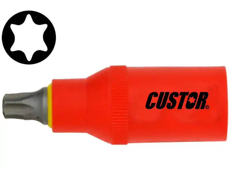 3/8" DR. 1000V. INSULATED STAR SOCKET BIT