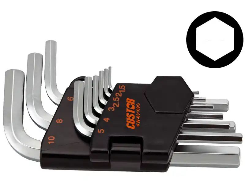 9PCS - HEX KEY WRENCH SET