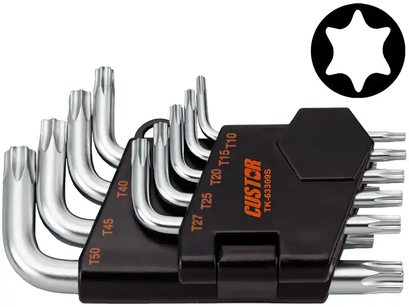 9PCS - STAR KEY WRENCH SET