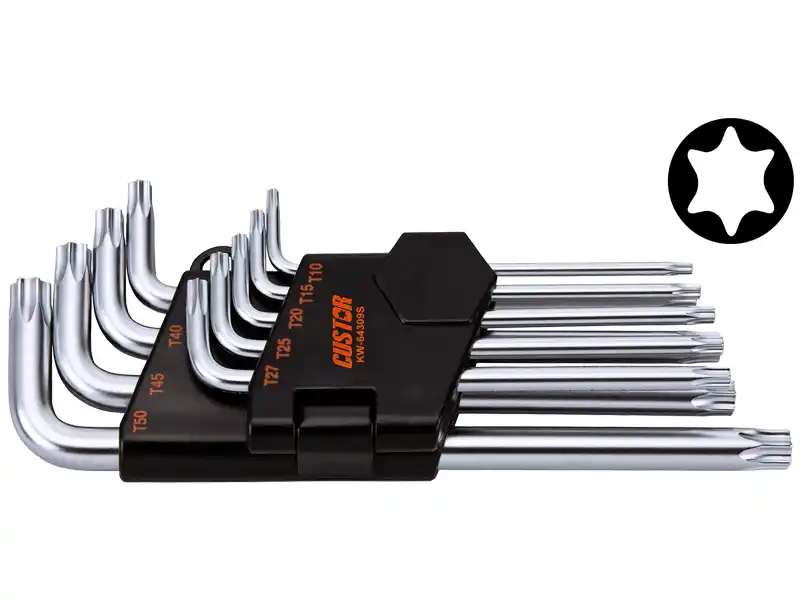 9PCS - LONG STAR KEY WRENCH SET