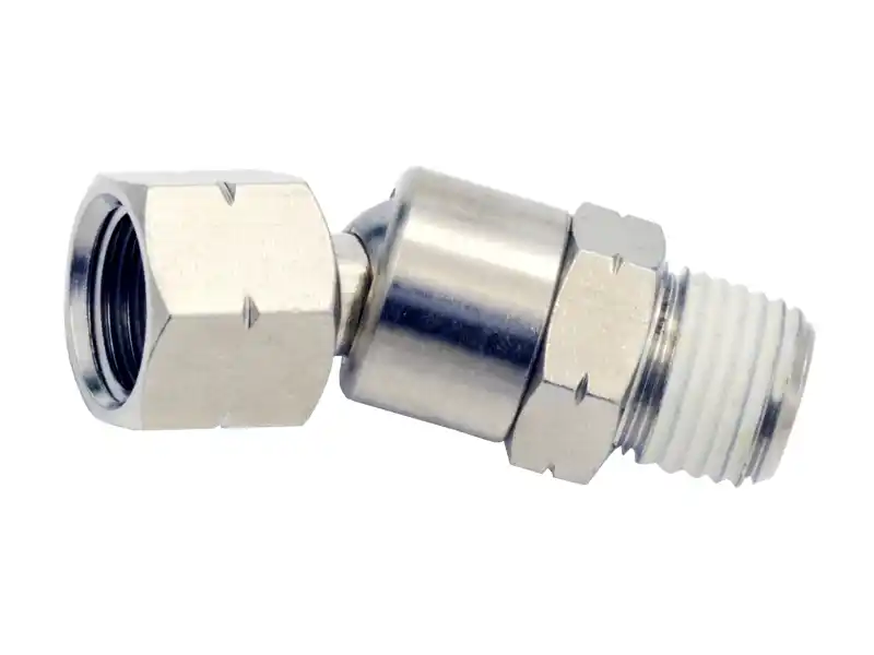 Conector giratorio hembra de 1/4" pt_macho de 1/4" pt