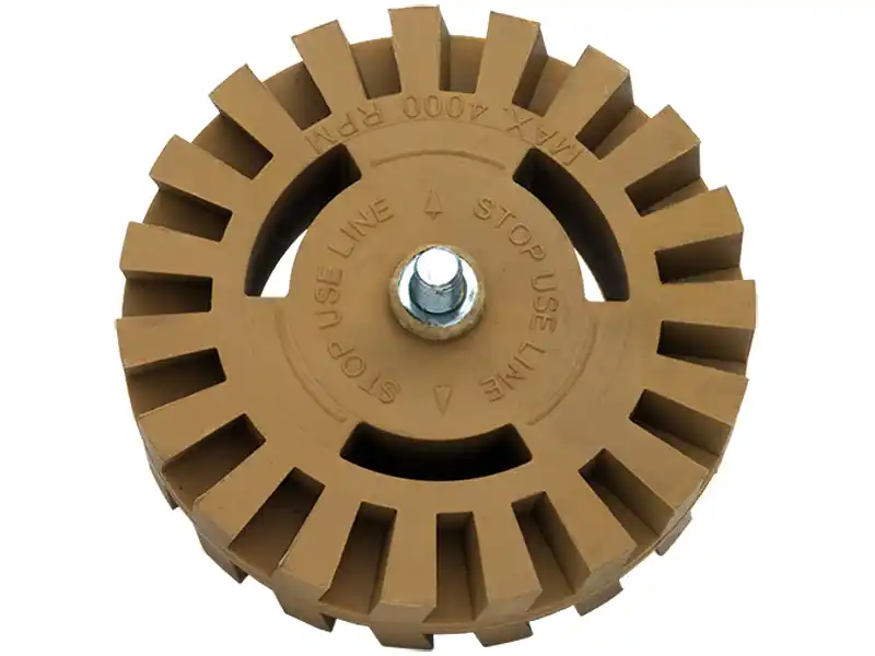 RUBBER STRIPPING WHEEL