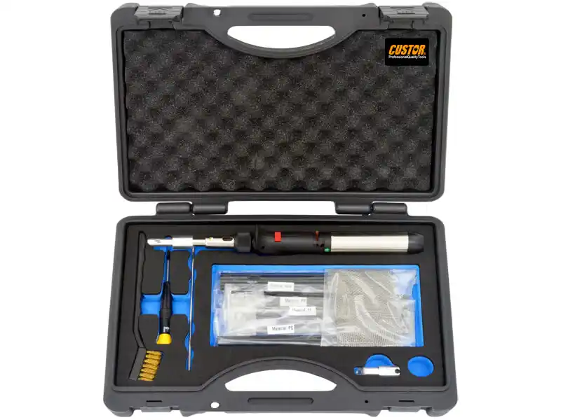 32PCS - GAS POWERED SOLDERING IRON PLASTIC REPAIR SET