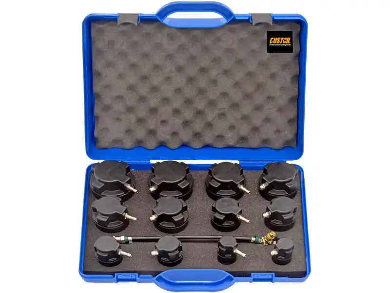 13PCS - TURBO SYSTEM PRESSURE LEAK TESTER KIT