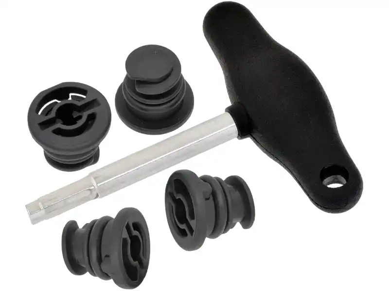 5PCS - VAG ASSEMBLY TOOL AND PLASTIC OIL DRAIN PLUGS KIT_VAG